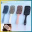 Bộ bàn chải tóc cong BVY Boar Bristle có lỗ thông hơi cho tay cầm thoải mái và khô cho Salon tại nhà hàng ngày.