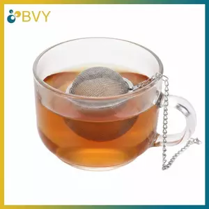 BVY 1 / 3 / 5 Chiếc Máy Pha Trà Lưới Thép Không Gỉ Trà Bóng Trà Lọc Trà Trà Lọc Bộ Lọc Cho Trà Rời Gia Vị Thảo Dược.