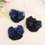 DELMER Snood Rose Tiếp Viên Hàng Không Barrette Mũ Thời Trang Kẹp Tóc Chuyên Nghiệp