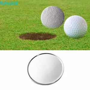 FUHUIOT Golf Bóng Đánh Dấu Vị Trí Dụng Cụ Thể Thao 25 Mm Phụ Kiện Golf Huấn Luyện Hỗ Trợ 1 Kẹp Mũ Golf