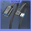 Cáp Nối Dài ULJ USB3.0 Có Nút Nguồn 5Gbps Truyền Dữ Liệu Nam Sang Nữ Mở Rộng Dây 3.3Ft Cho Bàn Phím Công Tắc Nguồn.