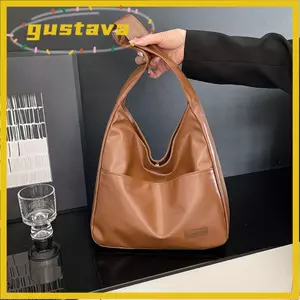 Túi Tote Nữ GUSTAVA, Túi Đeo Vai Đơn Y2K Da PU Mềm, Túi Xách Thời Trang Chất Lượng Cao Dung Tích Lớn Đơn Giản Sử Dụng Hàng Ngày