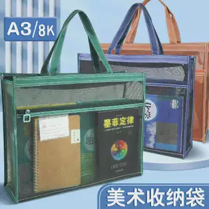 🔥có hàng sẵn dung tích lớn Túi đựng dây kéo lưới túi đựng tài liệu học sinh Túi nghệ thuật A3 quá khổ 8 Mở 8k Túi đựng hồ sơ hai lớp Túi sách di động Gạc Loại dây kéo Túi học phí cho trẻ em Dung tích lớn Học sinh tiểu học Vẽ bút đánh dấu Túi lưu trữ Lưới