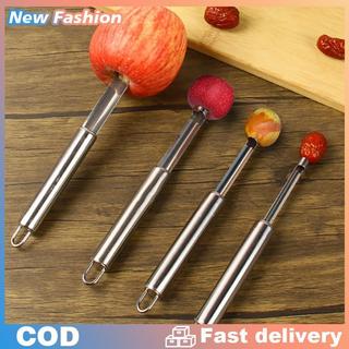 Thép không gỉ trái cây corer hạt giống Remover nhà Rau công cụ cho ngày Đỏ lê táo gai mát tiện ích phụ kiện nhà bếp