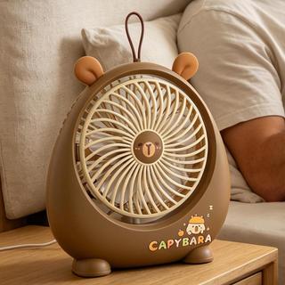 Quạt Để Bàn Capybara Quạt Làm Mát Sạc USB Hoạt Hình Có Thể Điều Chỉnh 2 Tốc Độ Cho Gia Đình Căn Hộ Phòng Ngủ Văn Phòng Ký Túc Xá mueadsyvn