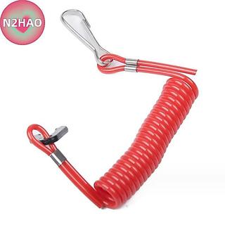 N2HAO Marine Phía Ngoài Động Cơ Thuyền Động Cơ Giết Dừng Công Tắc Cho Jet Ski 2-425hp Dây Chìa Khóa Nhắc Nhở Dây Thuyền Khẩn Cấp Dừng n