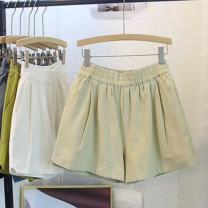 Giải Phóng Mặt Trời Mùa Hè Size Lớn Quần Rộng Phong Cách Hàn Quốc Quần Short Cao Cấp Nữ Che T
