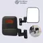 FANIELLAPOWELL 2 chiếc Gương chiếu hậu ba bánh, Gương ba bánh điện độ phân giải cao trái & phải, 360° Gương chiếu hậu Ebike đóng xoay
