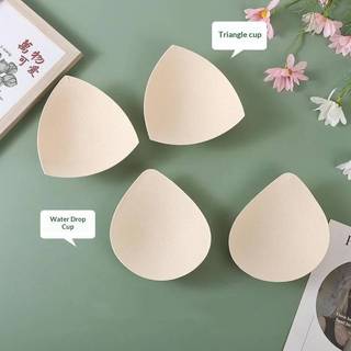 Strongaroetrtomj Áo Ngực Mềm Thoáng Khí Chèn Miếng Lót Hình Tam Giác Giọt Nước 4 Kích Cỡ Cho Áo Ngực Thể Thao Đồ Bơi VN