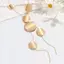 AqToCna Thời Trang Tính Khí Hình Học Tròn Mảnh Dài Dây Buộc Nữ Cá Tính Hình Chữ Y sel Xương Cổ Dây Xích AqToCna