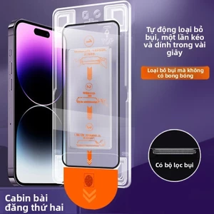 Thích Hợp Cho Apple 15promax Phim Cường Lực 16 Full Màn Hình 14plus Phim Riêng Tư 13 Chống Ánh Sáng Xanh 12 Phim Điện Thoại Di Động 11XR