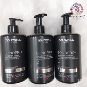 Bộ phục hồi tóc hư tổn GOLDWELL BONDPRO+ 500mlx3 [ MK ]