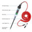 KIỂM TRA TỔNG XE TẢI XE TẢI 6V ĐẾN 24V ĐẦU THỬ TỰ ĐỘNG PEN Bóng đèn Đầu dò chẩn đoán Công cụ đo điện Thiết kế cầm tay di động