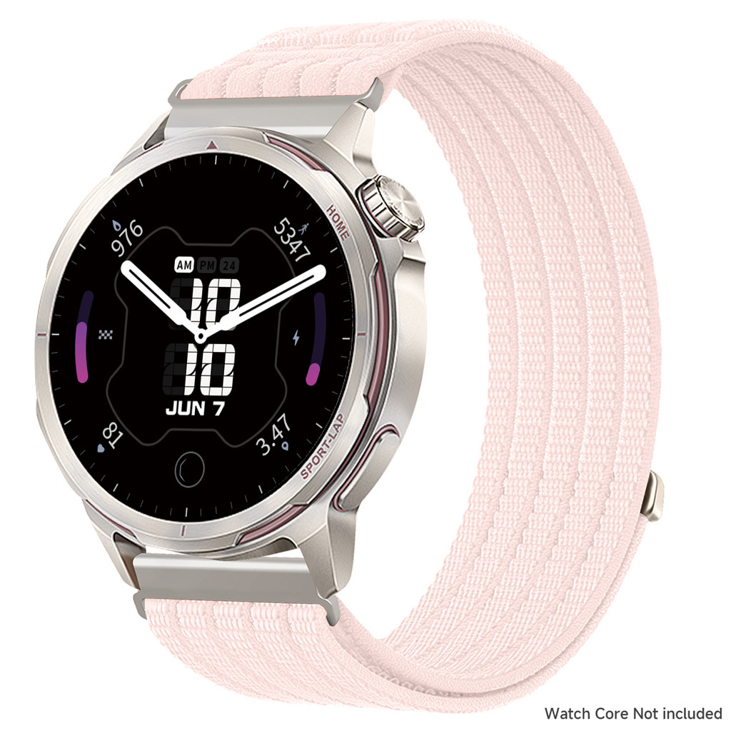 Dây đeo Nylon 18mm 20mm 22mm cho Huawei GT6 / 5 / 4 Pro 46mm có thể điều chỉnh dây đeo cho Samsung Galaxy Watch 7 6 5 4 40mm 44mm vòng tay