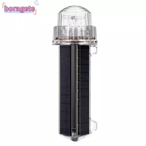 BORAGETE Marine Navigation Light Đèn cảnh báo chống nước Đèn Flash thuyền đèn nhấp nháy biển