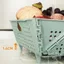ST2 Giỏ đựng đồ bằng nhựa có thể gập lại có thể xếp chồng lên nhau Dễ dàng làm sạch Nhà bếp sắp xếp giỏ Dụng cụ TS2