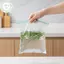 PUSKY Có Thể Tái Sử Dụng Bảo Quản Thực Phẩm Túi Nhựa Bánh Sandwich Quấn Túi Tủ Đông Có Dấu Chống Rò Rỉ Cho Nhà Bếp Gia Đình Và Văn Phòng VN