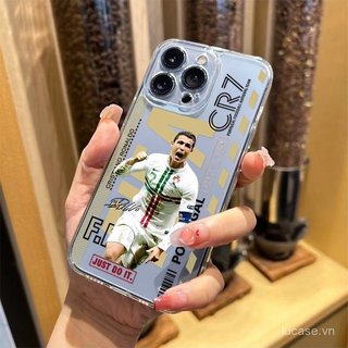 Ốp Điện Thoại Trong Suốt Sáng Tạo Bóng Đá Cậu Bé Xu Hướng Độc Đáo Thích Hợp Cho iPhone 13promax 13 14 15 16 17 pro max 16pro 15promax 14promax xs xr 11promax Ốp Silicon Linh Hoạt