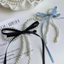 NKSFX Ruy Băng Barrettes, Kẹp Đầu Lưng Phong Cách Nữ Tính Cổ Tích Barrettes, Thiết Kế Nơ Barrettes Nữ Barrettes