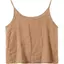 Vải lanh cổ điển dành cho nữ mùa hè Áo Vest đáy mỏng dáng rộng hơn Áo vải lanh Cotton bên trong