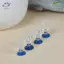 HFTOY 4 Chiếc Cốc Trong Suốt Thu Nhỏ Cốc Bia Mini Nhà Búp Bê Thủ Công Trang Trí Nhà ~