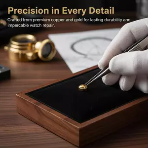 Bộ đồng hồ hoàn chỉnh Bộ 100 chiếc Hộp các loại công cụ chống nước để sửa chữa đồng hồ Những người đam mê Đẹp