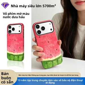Áp dụng cho vỏ điện thoại Apple 17. Ốp điện thoại phim 15promax chống rơi dưa hấu phong cách mùa hè ốp lưng iphone13