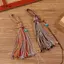 LUImo Handmade Tây Tạng sel Móc Khóa Treo Quyến Rũ Dây Tốt Luy Túi Mặt Dây Chuyền Cho Nữ DIY Phụ Kiện Quà Tặng SBS