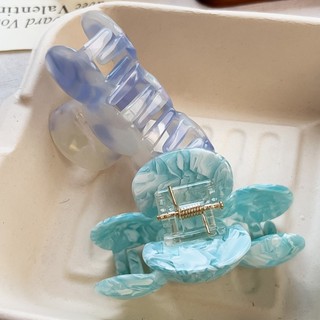 Kovoi / Phong Cách Hàn Quốc Cao Cấp Acetate Lấy Kẹp Thanh Lịch Sóng Tròn Kẹp Tóc Thời Trang Tính Khí Cá Mập Kẹp Phụ Kiện Tóc