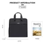 Yiyun Chen Briefcase Business a4 File Bag với vị trí cốc nước Túi thông tin Túi vải Oxford Túi hội nghị