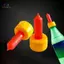 HL 10 Chiếc Dê Mềm Núm Vú Thú Cưng Silicone Đặc Biệt Cho Bé Miệng Sữa Động Vật Nhỏ Thịt Cừu Bình Sữa Cừu Coke Chai Núm Vú Đỏ LMWU