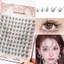 Lông mi giả Fox Tail Dày tự nhiên Full Volume Sợi tổng hợp Nhẹ để đeo và chụp ảnh hàng ngày