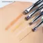 VFZ Chi Tiết Phấn Mắt Nhỏ Trang Điểm Bàn Chải Kẻ Mắt Smudge Brush Tóc Ngựa Phấn Mắt Smudge Brush Nhỏ Khói Lót Cọ Trang Điểm OTE