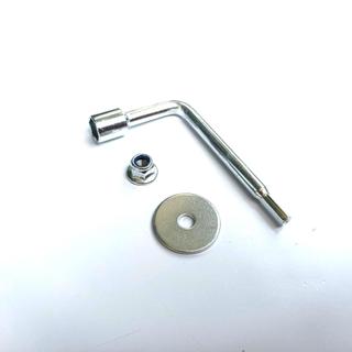 Bộ Khóa 8MM Và Ốc Long Đền 5MM Lắp Lưỡi Cắt Cỏ Pin 1800w 6in, Chống Tuột Ren, Dùng Bền Lâu