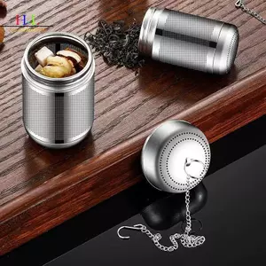 HL Trà Lọc Thép Không Gỉ Trà Trà Trà Lá Gia Vị Bóng Lọc Ấm Trà Lưới Mịn Lọc Cà Phê Teaware LMWU
