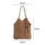 Túi Tote Móc PYCOU, Rỗng Có Lớp Lót Dây Kéo Ví Đan Openwork, Sang Trọng Màu Trắng Nâu Dung Tích Lớn Polyester Boho Đi Biển Túi Sử Dụng Mùa Hè