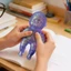 Búp bê Squishy lấp lánh trong suốt, Đồ chơi giảm căng thẳng cho bé dễ thương cho bàn làm việc và quà tặng văn phòng
