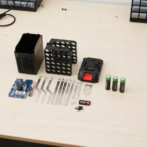 SRVN E Bike 30 Cell 18650 Box PCB 25V 42V 60A cho dự án pin xe đạp điện DIY.