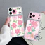 Ốp Da PU Lily Màu Hồng Dễ Thương Cho Vivo Y600 Y500 Y500i Y400 Y300 Y300i Y300T Y200 Y200i Y200T GT Y100 Y100i Pro Plus 5G 4G Ốp Điện Thoại Sang Trọng Vintage Hoa Lãng Mạn Vỏ Mềm