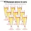 AA 10 Chiếc Dùng Một Lần Nhựa Cotail Kính Martini Trong Suốt Cốc Đỏ Kem Món Tráng Miệng Cốc Mousse Cốc Pudding Cup VN