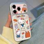 Ốp lưng iPhone họa tiết da mạ mèo Kitty iPhone 17 16 15 14 13 12 11 Pro Max Plus Max