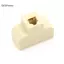 GCDHome 1 Bộ chia RJ11 Bộ chuyển đổi 3 chiều 1 M đến 3 F RJ-11 6P4C Điện thoại Ja Splitter HOT