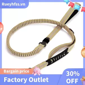 Dây xích chó đàn hồi hạng nặng Dây xích chó không đầy đủ Phản quang Hấp thụ sốc Dây xích thú cưng Dây xích chó lớn