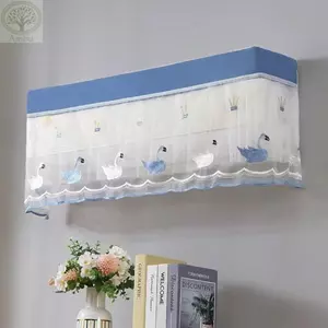 Vỏ chống bụi điều hòa AMBU, Vỏ AC di động có thể giặt được, Rèm chống bụi treo tường nhẹ chống gió tiện lợi cho gia đình