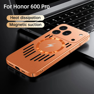 Ốp điện thoại hút từ tính sơn kim loại mỏng & nhẹ cho Honor 600 Pro 600 Honor600 5G Vỏ cứng
