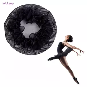 Ballet Bun Cover Hair Net Stretchy Elastic Styling Hairnet for Women Teens Girls