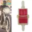 Quad Dirt ATV Xe Máy Xe Đạp Nội Tuyến Lọc Từ Tính Đỏ Lọc Xăng 6 Mm