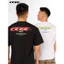 Chất Lượng Cao Nam Nữ Cổ Tròn Tay Ngắn Thể Thao Tập In Graffiti Sáng Tạo In Hàng Sẵn Có Áo Sơ Mi Cotton Cao Cấp XS-3XL