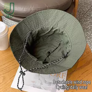 1 Mũ Ngư Dân Có Thể Điều Chỉnh Mùa Hè Qui Khô Chống Thấm Nước Drawcord Mũ Buet Unisex Lưu Trữ Có Thể Gập Lại Mũ Buet