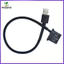 4Pin Quạt Sang USB Cáp Chuyển Đổi 4Pin Máy Tính PC Quạt Nguồn Cáp Kết Nối Adapter (Đen) zhenghtr